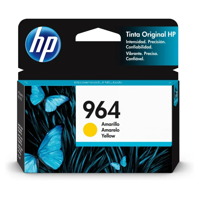 Cartucho De Tinta Hp 964 Amarillo Original (3Ja52Al) - 3JA52AL