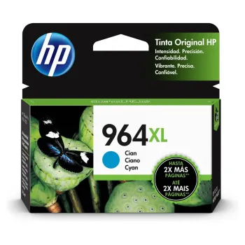 Cartucho De Tinta Hp 964Xl Cian Original (3Ja54Al) - 3JA54AL