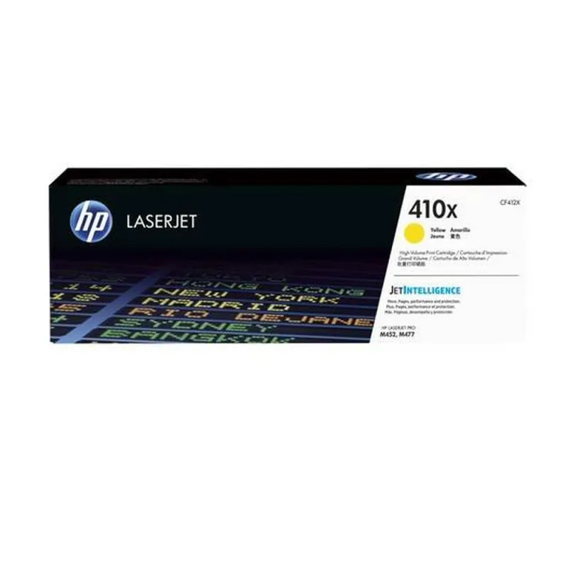 Cartucho De Tóner Hp 410X Amarillo Laserjet Original (Cf412X) - CF412X