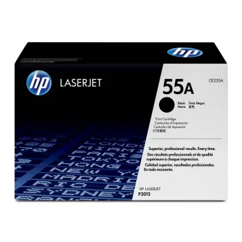 Cartucho De Tóner Hp 55A Negro Laserjet Original (Ce255A) - CE255A