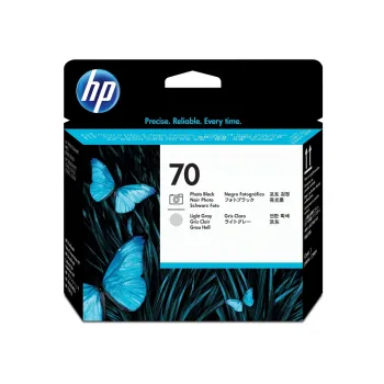 Cabezal De Impresión Hp 70 Negro Fotográfico Gris Claro Original (C9407A) - C9407A