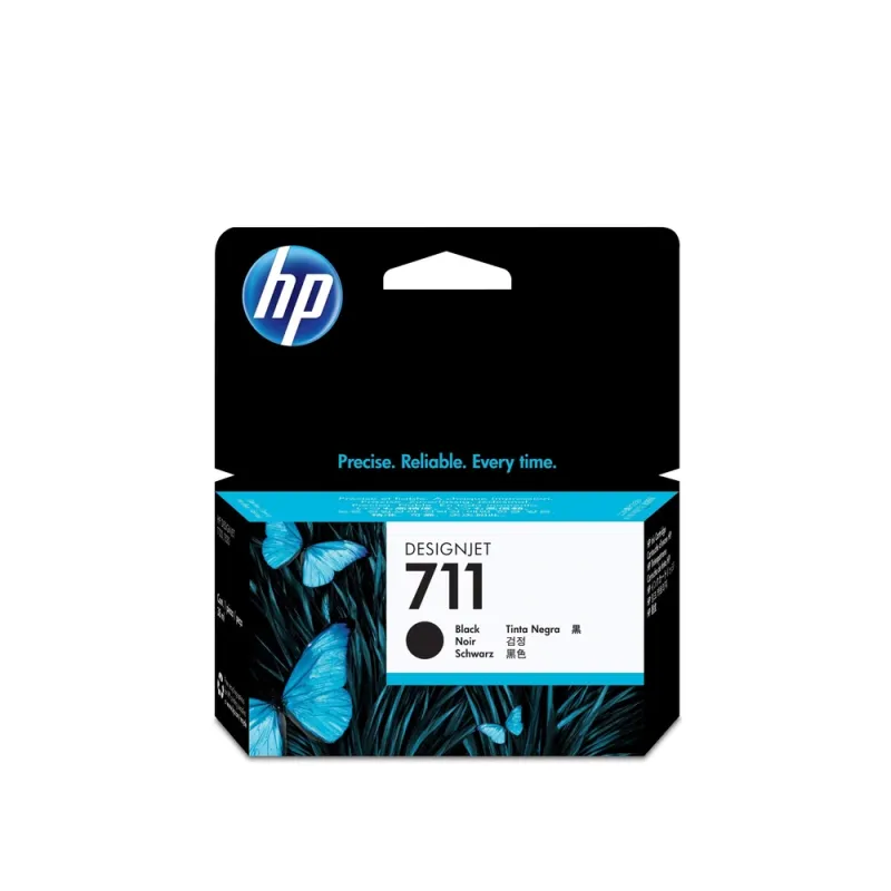 Cartucho De Tinta Hp 711 Negro Original (Cz129A) - CZ129A