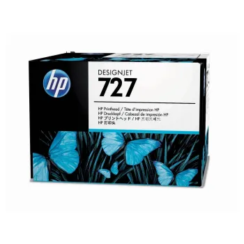Cabezal De Impresión Hp 727 Negro Mate Negro Fotográfico Cian Magenta Amarillo Gris Original (B3P06A) - B3P06A