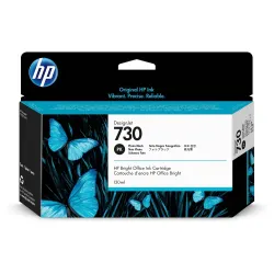 Cartucho De Tinta Hp 730 Negro Fotográfico Original (P2V67A) - P2V67A