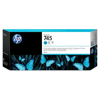 Cartucho De Tinta Hp 745 Cian Original (F9K03A) - F9K03A