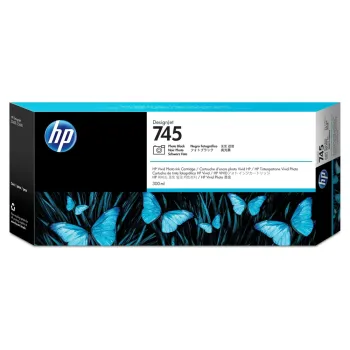 Cartucho De Tinta Hp 745 Negro Original (F9K04A) - F9K04A
