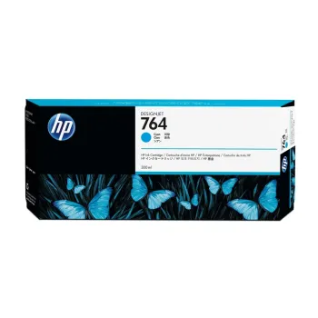 Tinta Hp Lf 764 Cyan 300Ml - C1Q13A