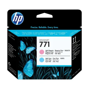 Cabezal De Impresión Hp 771 Magenta Claro Cian Claro Original (Ce019A) - CE019A