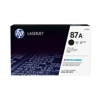 Cartucho De Tóner Hp 87A Negro Laserjet Original (Cf287A) - CF287A