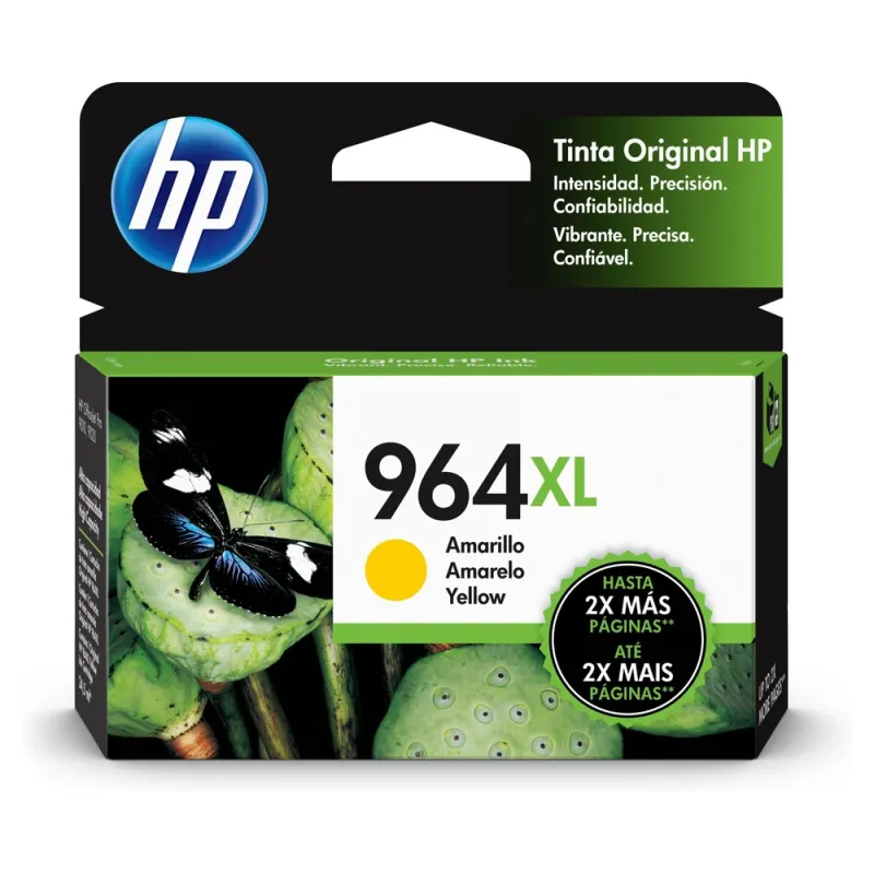 Cartucho De Tinta Hp 964Xl Amarillo Original (3Ja56Al) - 3JA56AL