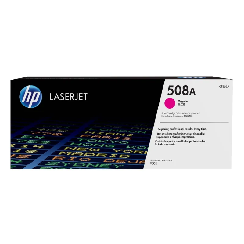 Cartucho De Tóner Hp 508A Magenta Laserjet Original (Cf363A) - CF363A