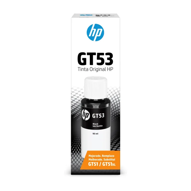 Botella de Tinta HP GT53 - Negra - 90ml - (1VV22AL) - 1VV22AL