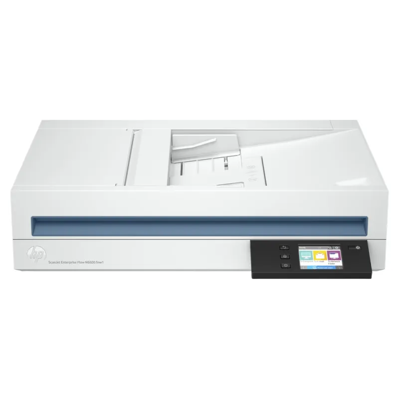 Escáner HP ScanJet Enterprise Flow N6600 fnw1 - 50ppm - USB - Ethernet - Wi-Fi - 20G08A