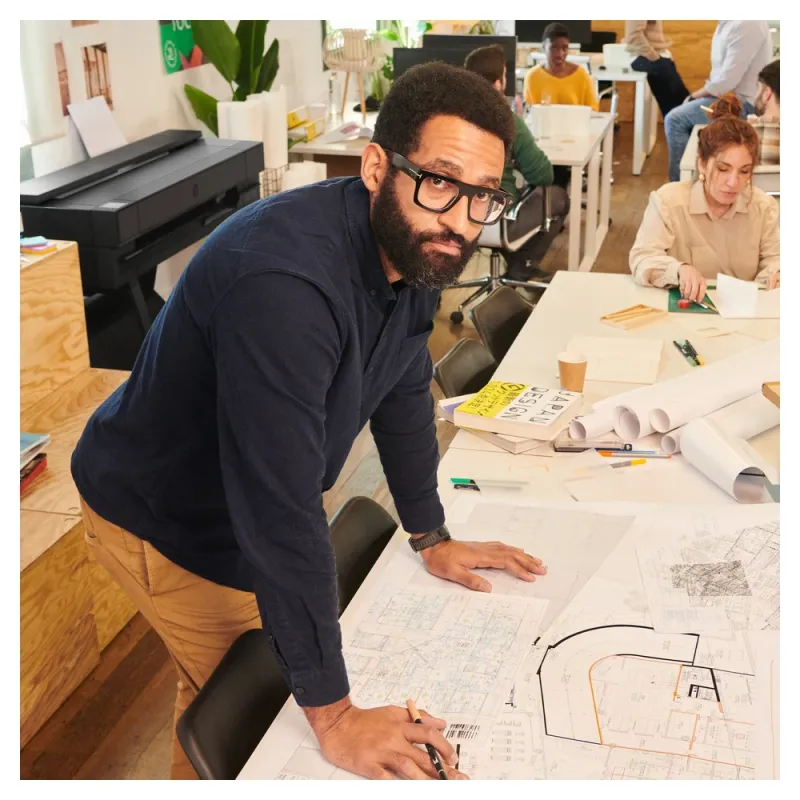 Plotter HP DesignJet T850 - 36" - Inyección de Tinta - Wi-Fi - Ethernet - 2Y9H0A