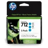 Cartucho de Tinta HP 712 - Cian - DesignJet - Original - (3ED77A) - 3ED77A