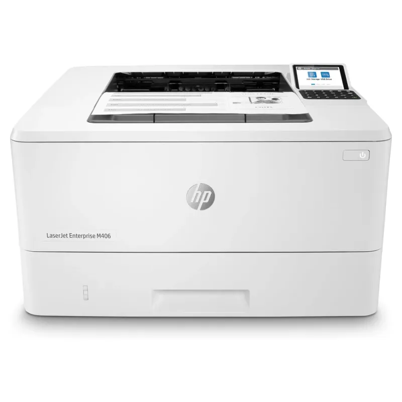 Impresora HP LaserJet Enterprise M406dn - 40ppm - Láser - USB - Ethernet - 3PZ15A