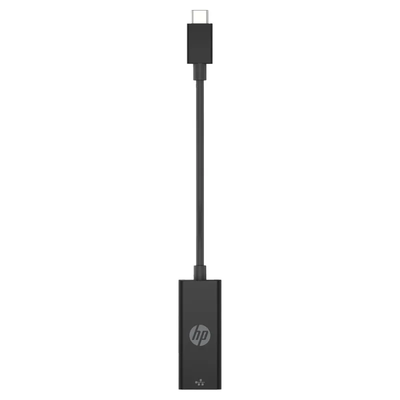 Adaptador de Red HP G2 - USB-C a RJ-45 - Negro - 4Z527AA