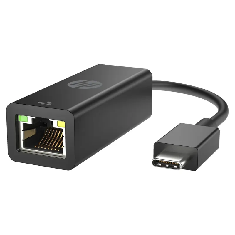 Adaptador de Red HP G2 - USB-C a RJ-45 - Negro - 4Z527AA
