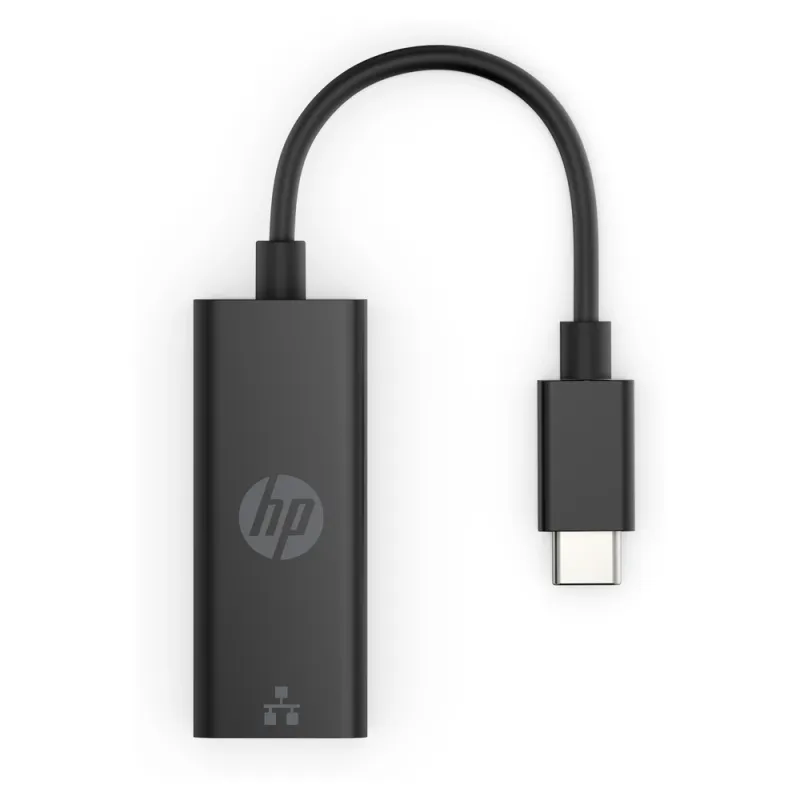Adaptador de Red HP G2 - USB-C a RJ-45 - Negro - 4Z527AA