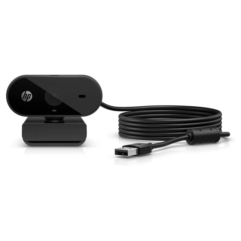 Cámara Web HP 325 FHD - 1080p - USB - Micrófono - Negro - 53X27AA