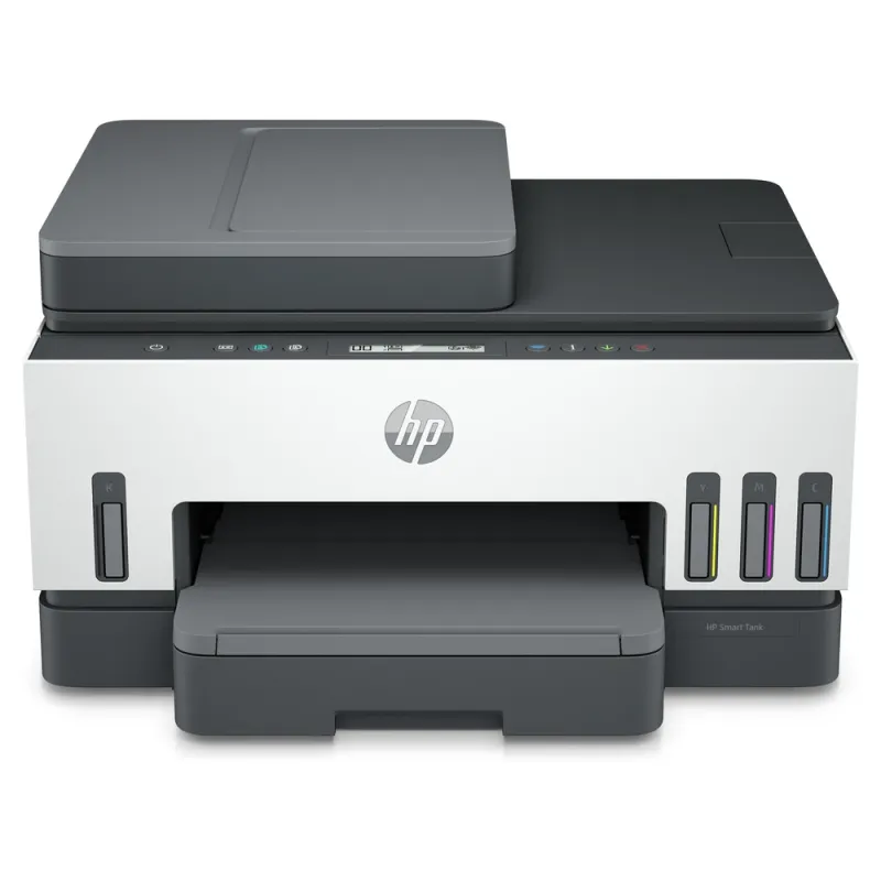 Multifuncional HP Smart Tank 750 - 15 ppm Negro - 9 ppm Color - Tinta Continua - Wi-Fi - USB - Dúplex - 6UU47A