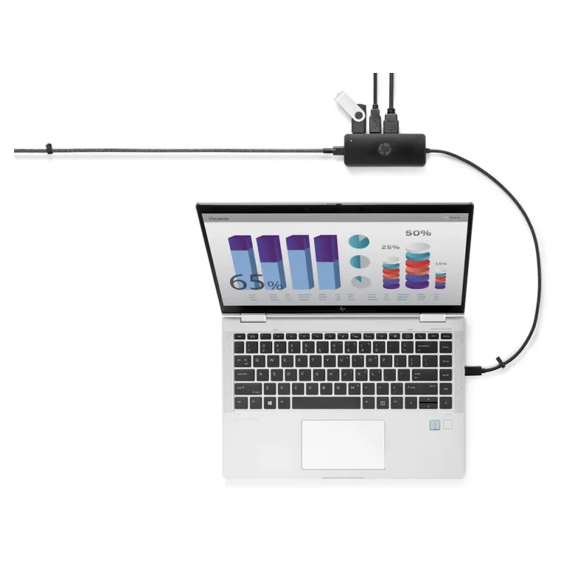 Hubs Usb Hp Usb C Travel Hub G2 Hdmi Vga Usb - 7PJ38AA