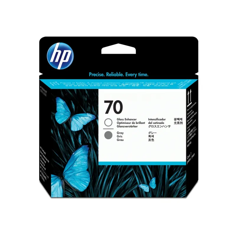Cabezal De Impresión Hp 70 Gris Resaltador De Brillo Original (C9410A) - C9410A