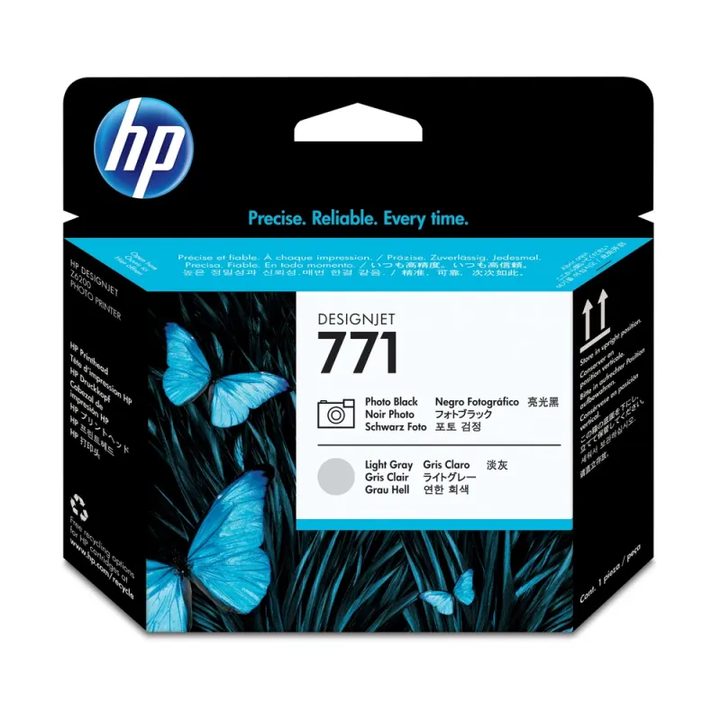 Cabezal De Impresión Hp Ce020A 771 Negro Fotográfico Gris Claro - CE020A