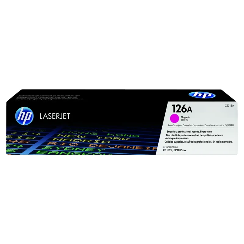 Cartucho De Tóner Hp 126A Magenta Laserjet Original (Ce313A) - CE313A