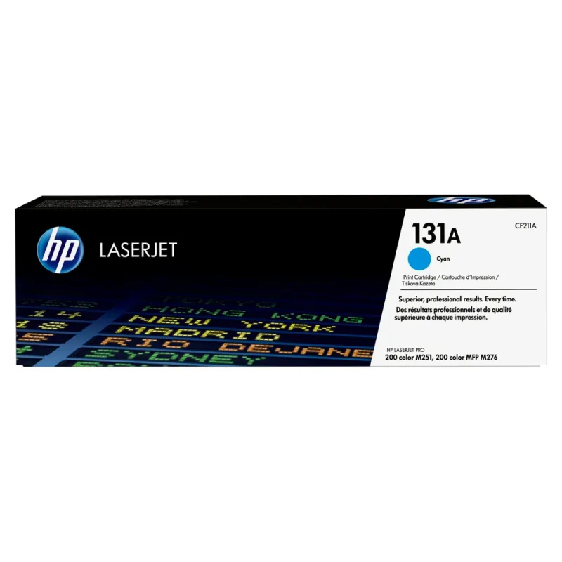 Cartucho De Tóner Hp 131A Cian Laserjet Original (Cf211A) - CF211A
