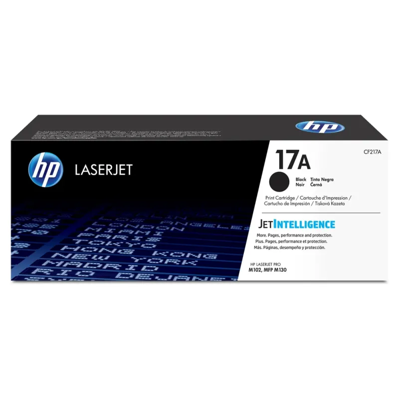 Cartucho De Tóner Hp 17A Negro Laserjet Original (Cf217A) - CF217A