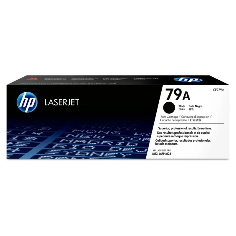 Cartucho De Tóner Hp 79A Negro Laserjet Original (Cf279A) - CF279A