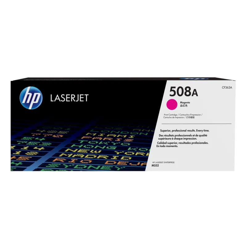 Cartucho De Tóner Hp 508A Magenta Laserjet Original (Cf363A) - CF363A