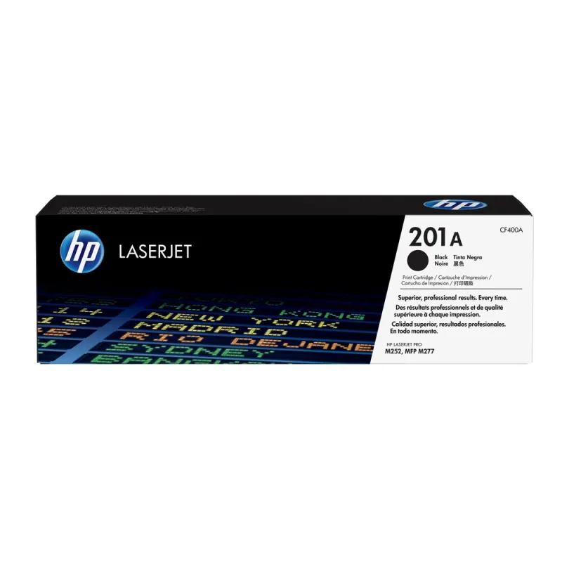 Cartucho De Tóner Hp 201A Negro Laserjet Original (Cf400A) - CF400A