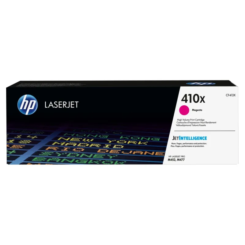 Cartucho de Tóner HP 410X - Magenta - LaserJet - Original (CF413X) - CF413X