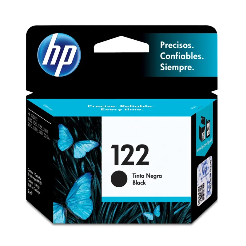 Cartucho De Tinta Hp 122 Negra Original (Ch561Hl) - CH561HL