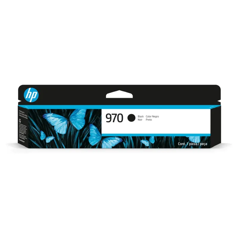 Cartucho De Tinta Hp 970 Negra Original (Cn621Am) - CN621AM
