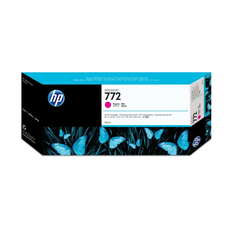 Cartucho De Tinta Hp 772 Magenta Original (Cn629A) - CN629A
