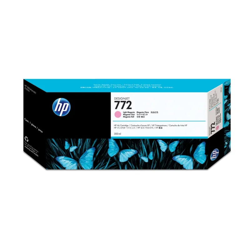 Cartucho De Tinta Hp 772 Magenta Claro Original (Cn631A) - CN631A