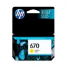 Cartucho de Tinta HP 670 - Amarillo - Original - (CZ116AL) - CZ116AL