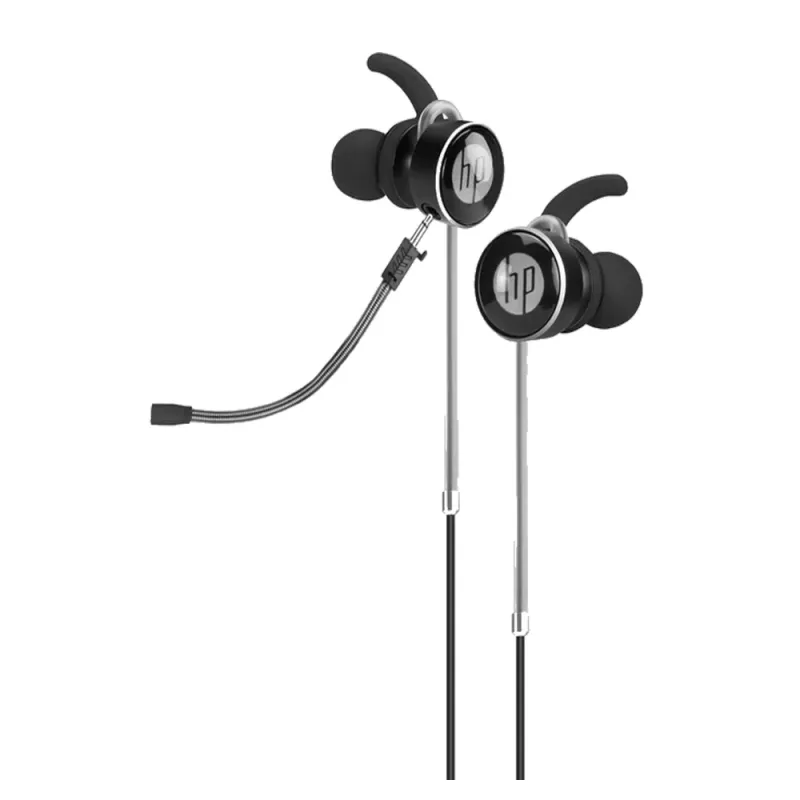 Auriculares HP DHE-7004 - Alámbrico - Micrófono - Negro - DHE-7004 NEGRO