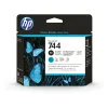 Cabezal de Impresión HP 744 - Negro Fotográfico - Cian - Original - (F9J86A) - F9J86A