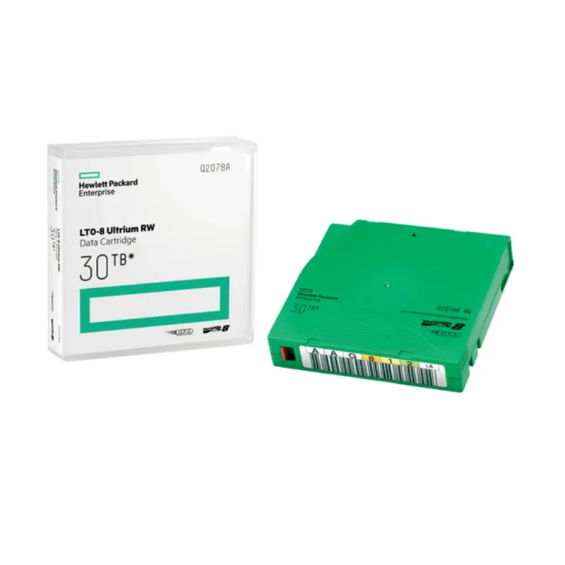 Cartucho De Datos Hpe Lto 8 Ultrium 30Tb - Q2078A