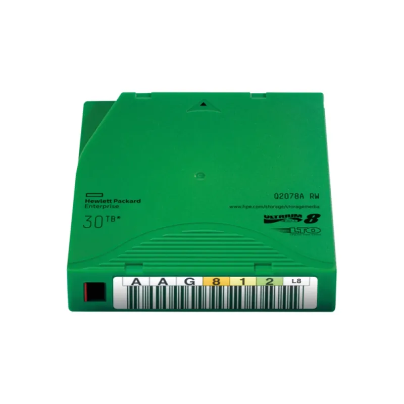 Cartucho De Datos Hpe Lto 8 Ultrium 30Tb - Q2078A