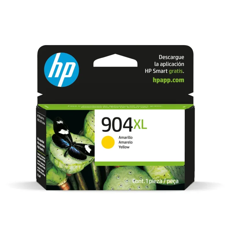 Cartucho De Tinta Hp 904Xl Amarillo Original (T6M12Al) - T6M12AL