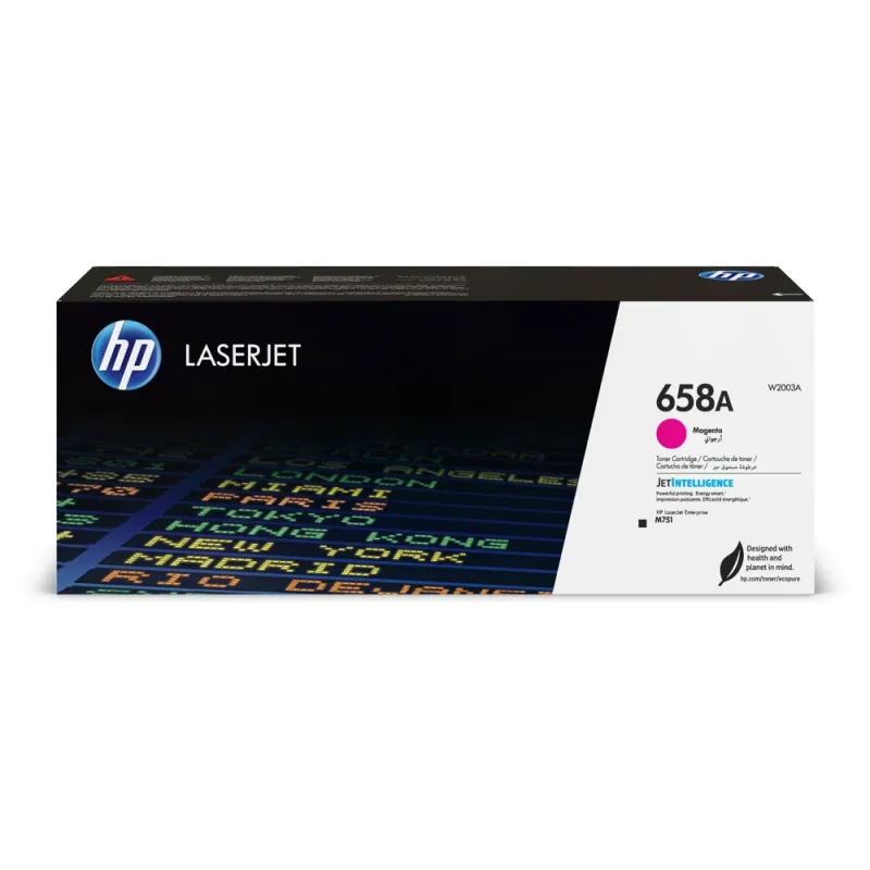 Cartucho de Tóner HP 658A - Magenta - LaserJet - Original (W2003A) - W2003A