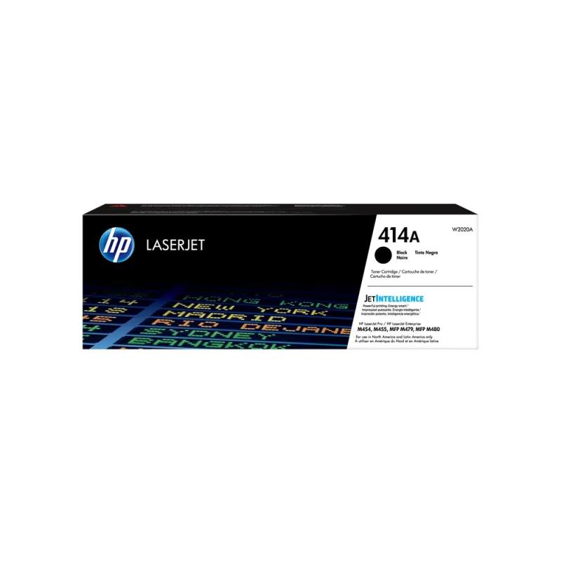 Cartucho Tóner Hp 414A Negro Laserjet Original (W2020A) 2,400 Páginas - W2020A