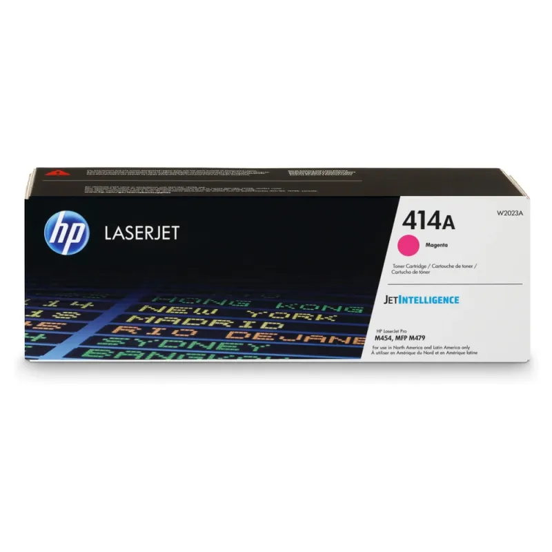 Cartucho Tóner Hp 414A Magenta Laserjet Original (W2023A) 2,100 Páginas - W2023A