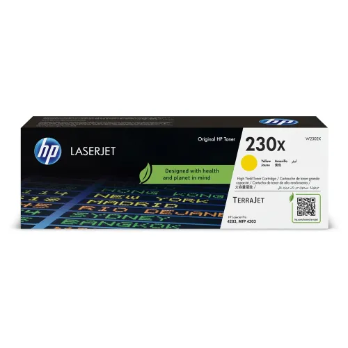 Tóner HP 230X - Amarillo - LaserJet - Original (W2302X) - W2302X Tóner HP 230X - Amarillo - LaserJet - Original (W2302X) - W2302X