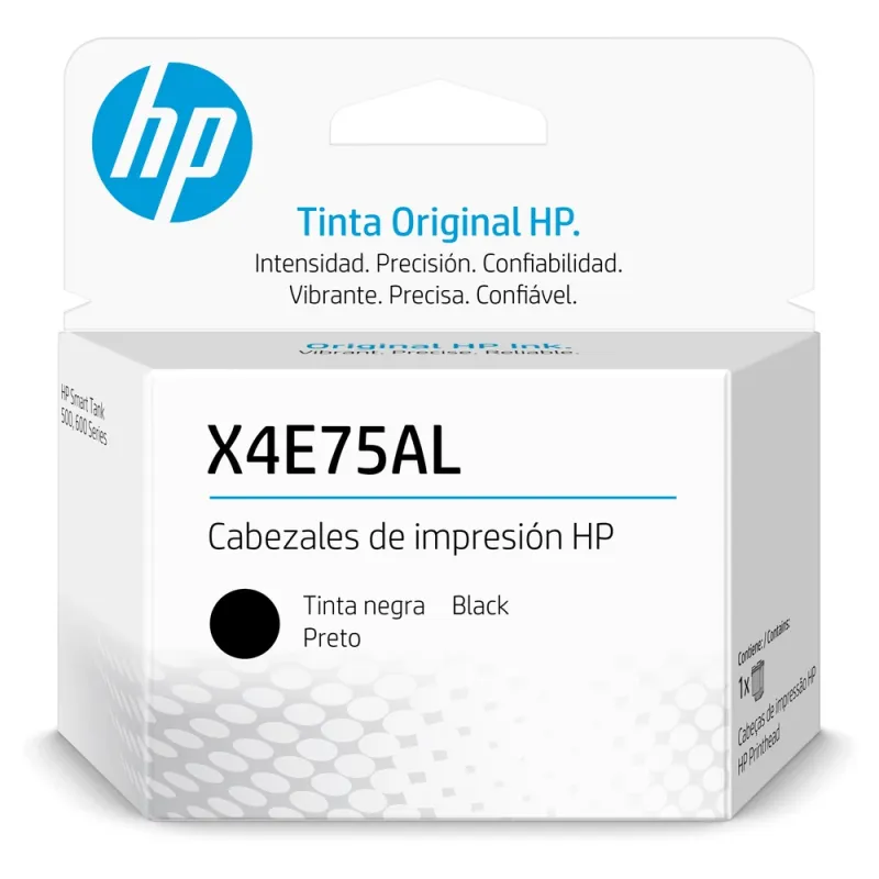 Hp Cabezal De Impresión Inktank X4E75A, Negro - X4E75AL